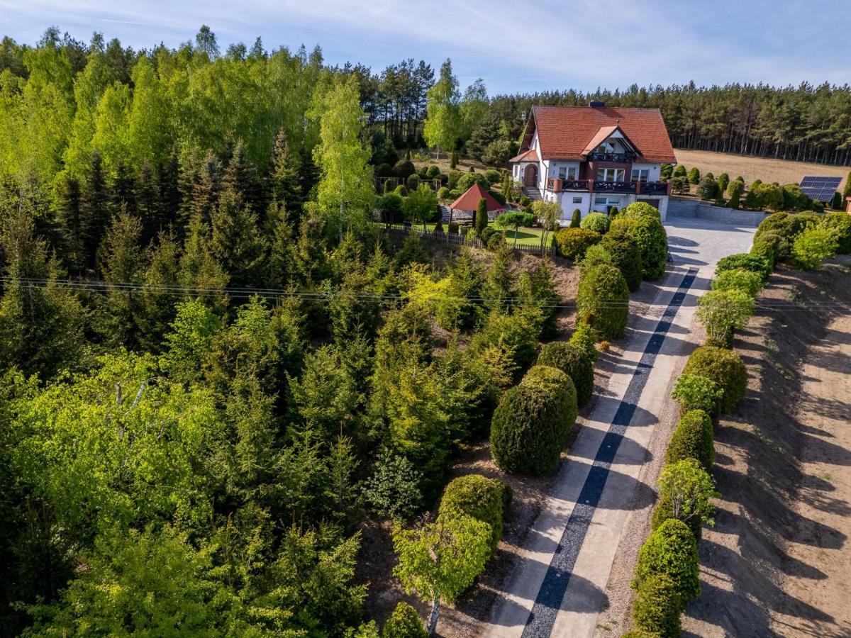 Dom Na Wzgorzu Z Widokiem Na Jezioro Z Balia I Sauna Lipnica  Luaran gambar